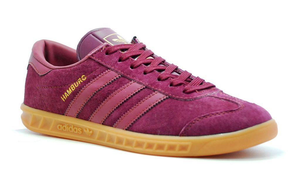 Adidas Hamburg малиновые (35-44)