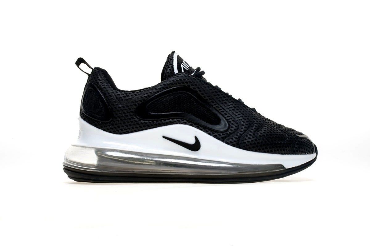 Nike Air Max 720, черные, нейлон, мужские
