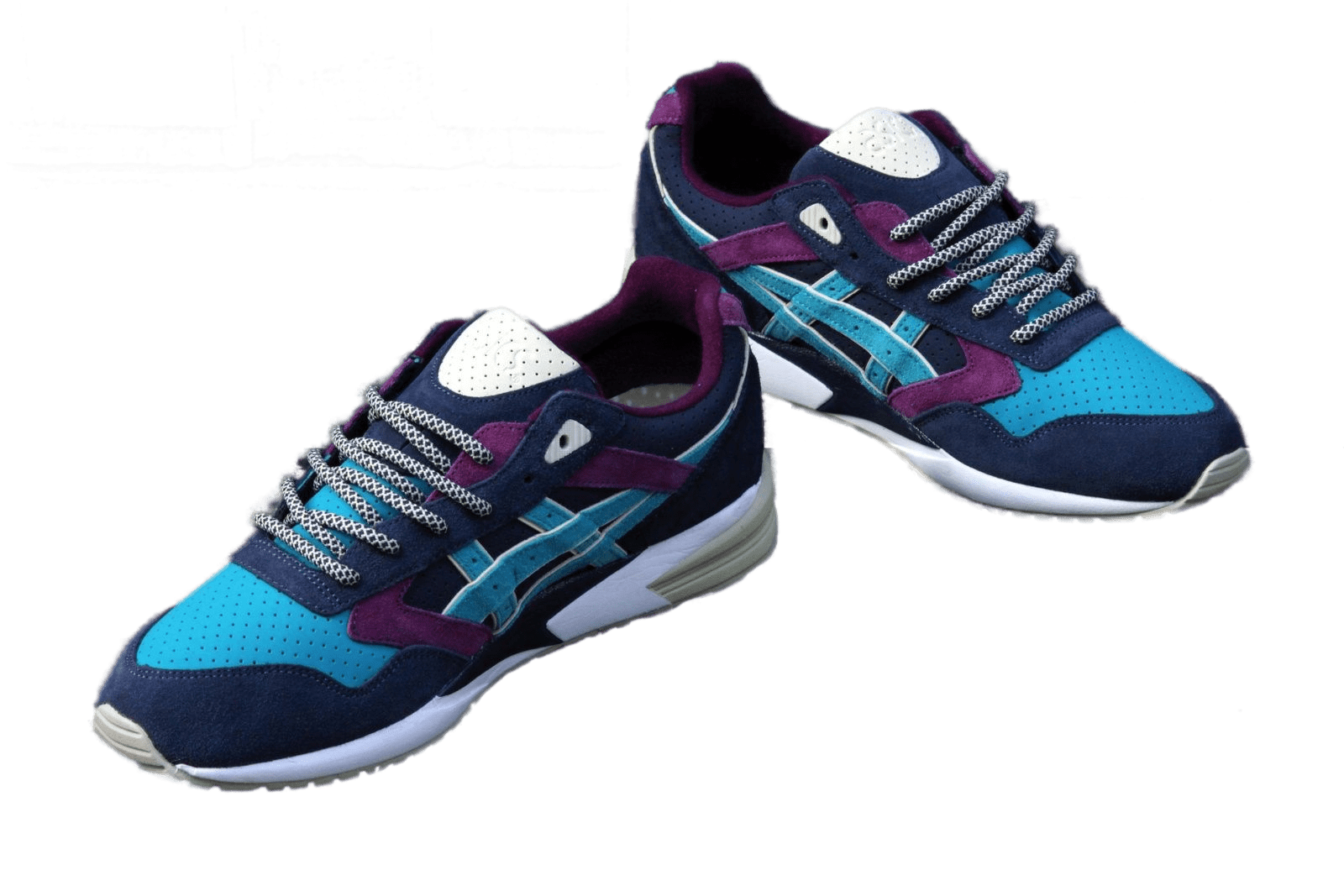 Asics Gel Saga синие с голубым (40-46)