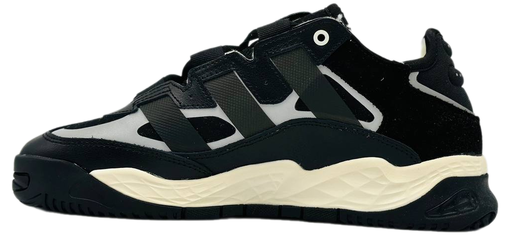 Adidas Niteball Black/Beige с мехом